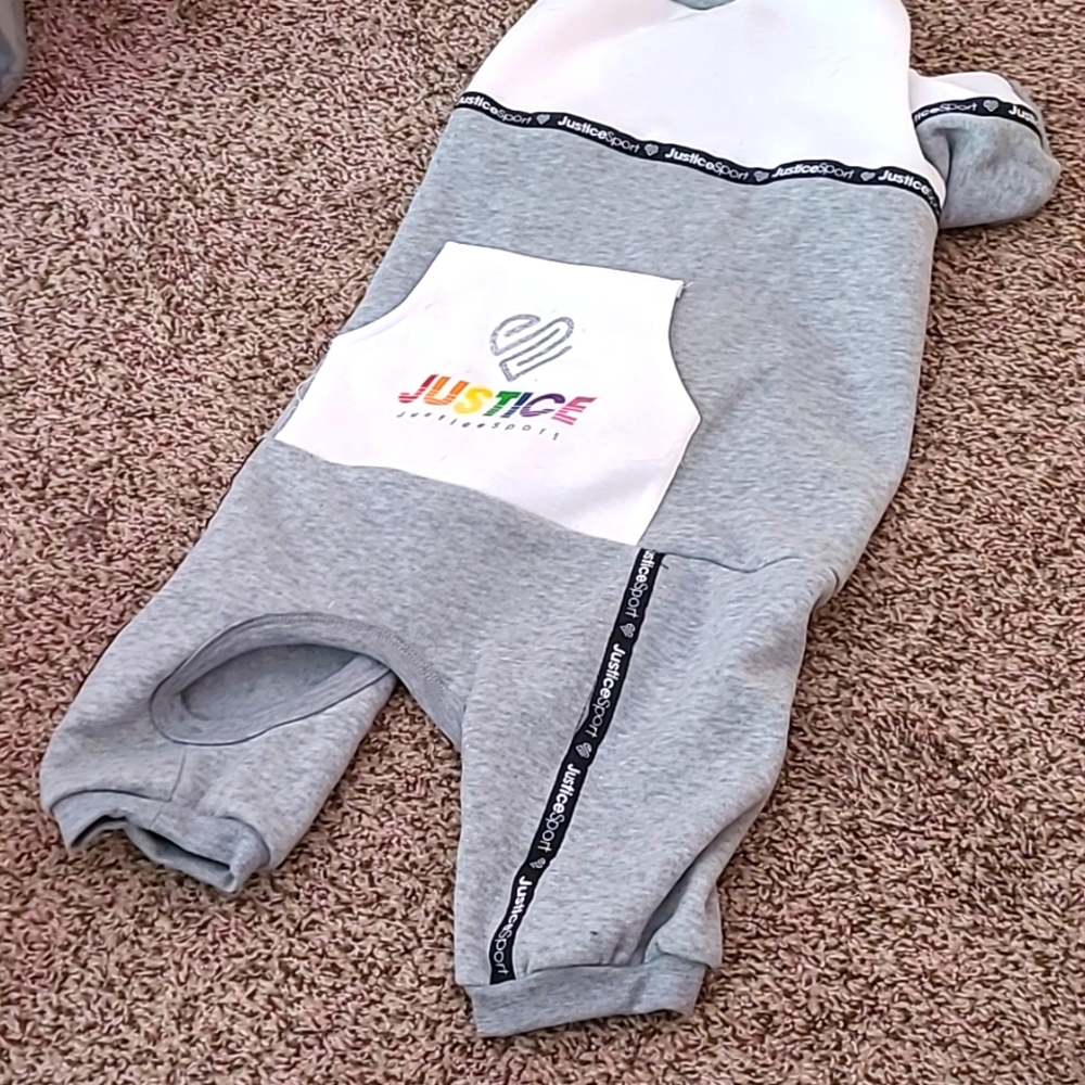 Justice sport dog sweatshirt